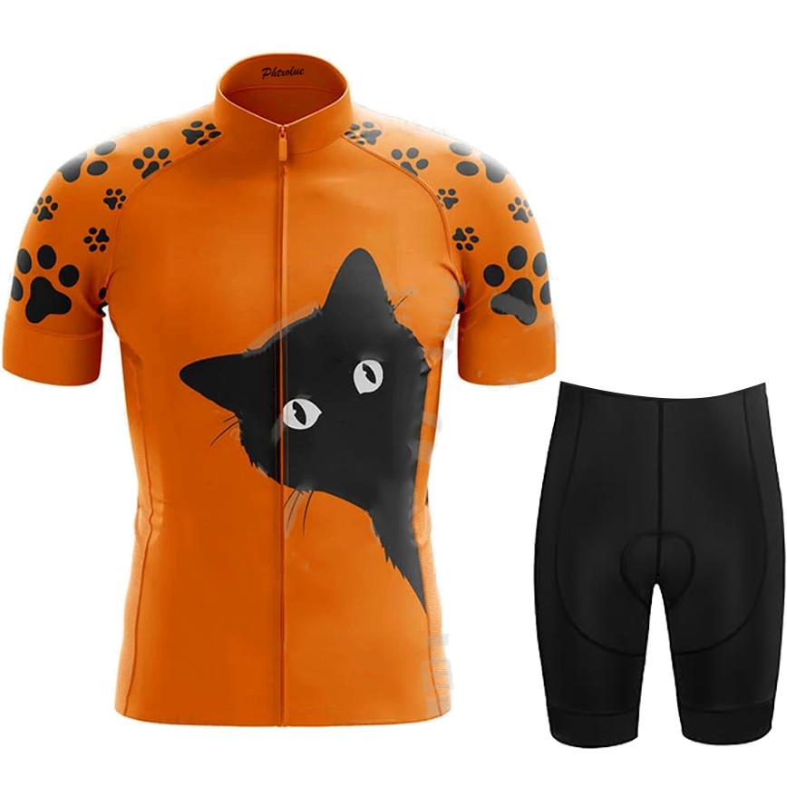 Men Cycling Set 2026 Pro Cycling Jersey Set Team Bike Clothes Women Anti-UV MTB Bicycle Clothing Wear Suit Kit