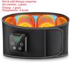 Electric Back Massage Hot Compress Waist Massager with Controller Heating Vibration Airbag Lumbar Support Relaxing Waist