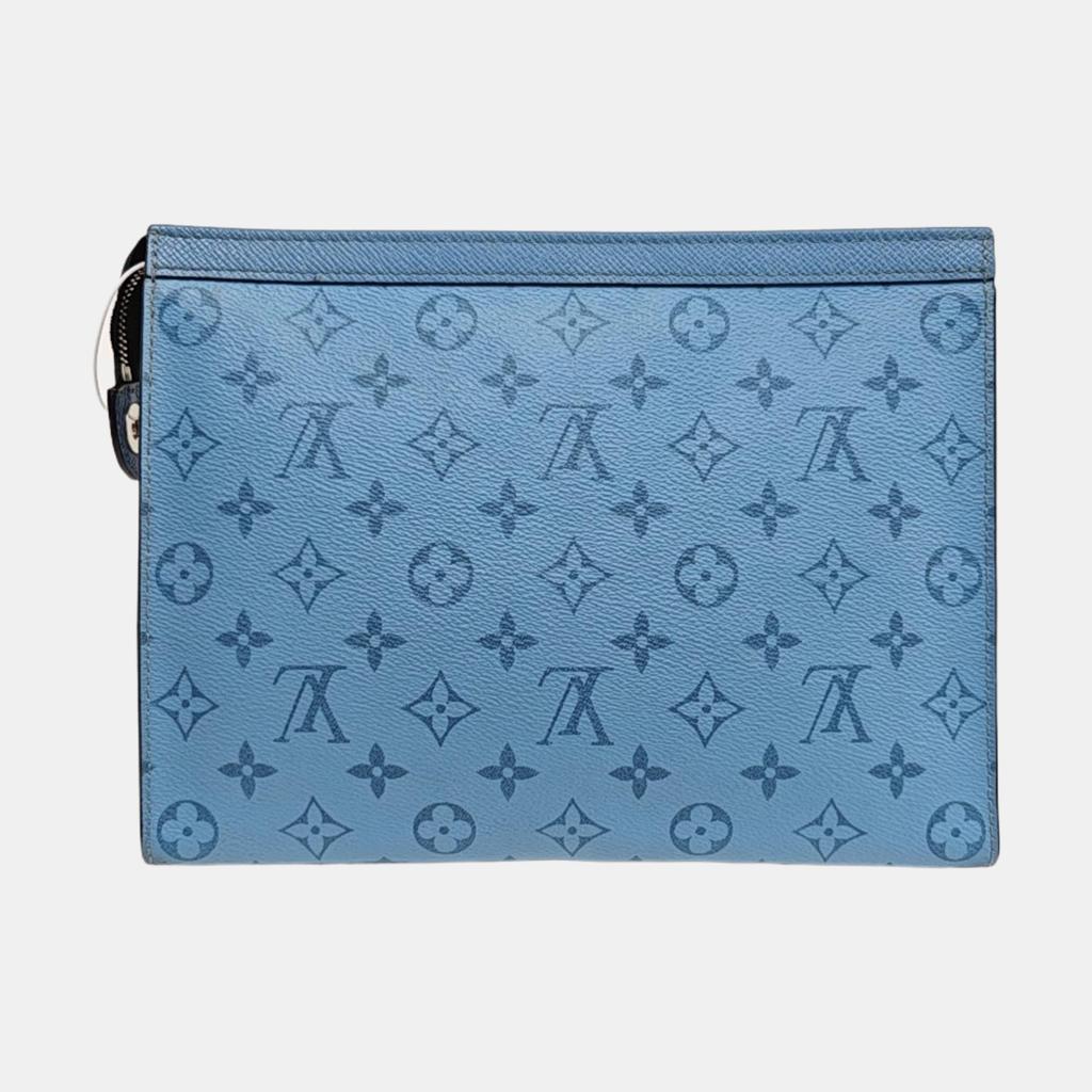 [Pre-Owned] Pochette Voyage Mm Fashionable Versatile Portable Classic Monogram Canvas And Leather Toiletry Bag - Very Good #8RYVIS