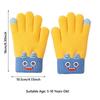 Soft Stretch Kids Full Finger Gloves Winter Warm Knit Mittens for Boys Girls  Outdoor