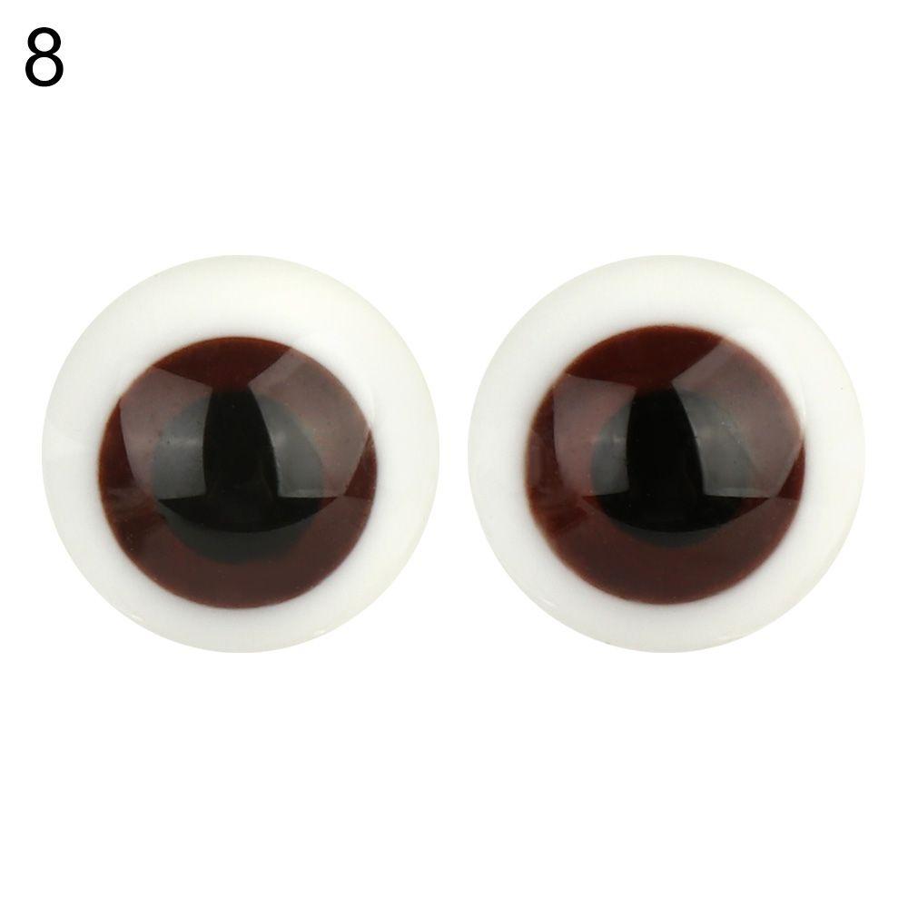 Высококачественные аксессуары для самостоятельного изготовления кукольных стеклянных глаз, изготовление кукольных глазных яблок, безопасная игрушка для животных