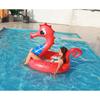 Надувной плавучий матрас-круг для плавания в виде красного морского конька для взрослых
