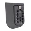 Key Lock Box for Outside Wall Mount Water Resistant Key Safe Security Storage Lock Box 10 Digits Combination Lockbox for House Keys