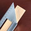 1 шт. деревянная квадратная многофункциональная линейка из алюминиевого сплава 45 90 градусов/двойная 45 градусов линейка для деревообработки