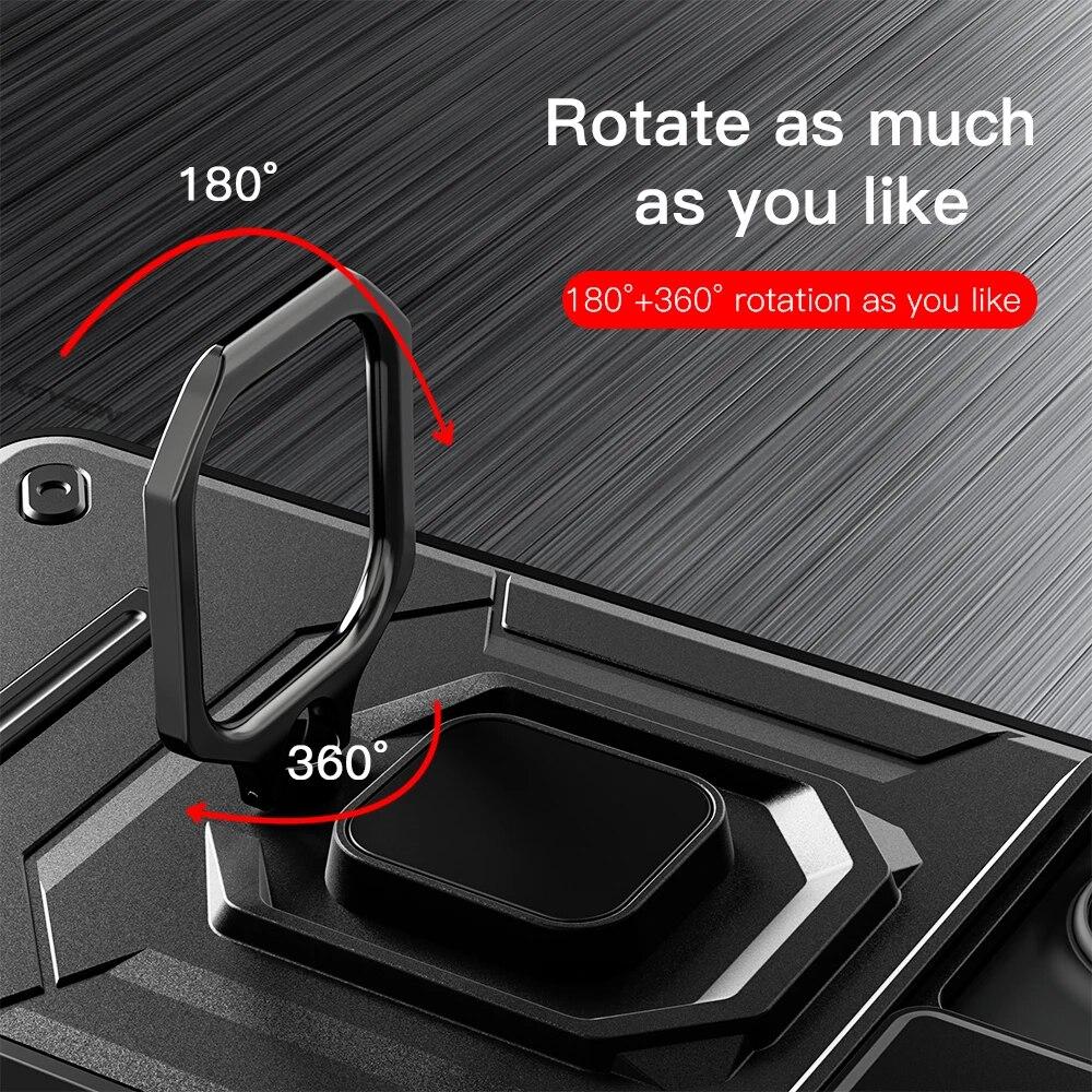 KEYSION Противоударный чехол для OnePlus Nord CE 3 Lite 5G, защитное кольцо для объектива камеры, чехол-подставка для телефона для Nord CE 3 5G