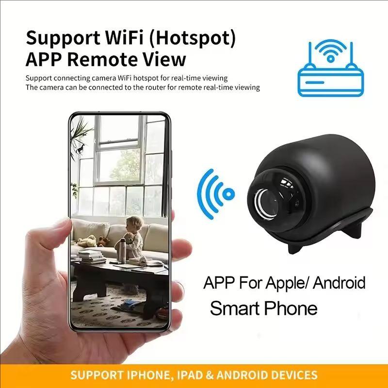 Мини-камера X5 1080P HD Wifi Беспроводная Ночное Видение Детектор Движения Видеокамера Домашняя Камера Безопасности Аудио Видео Регистратор