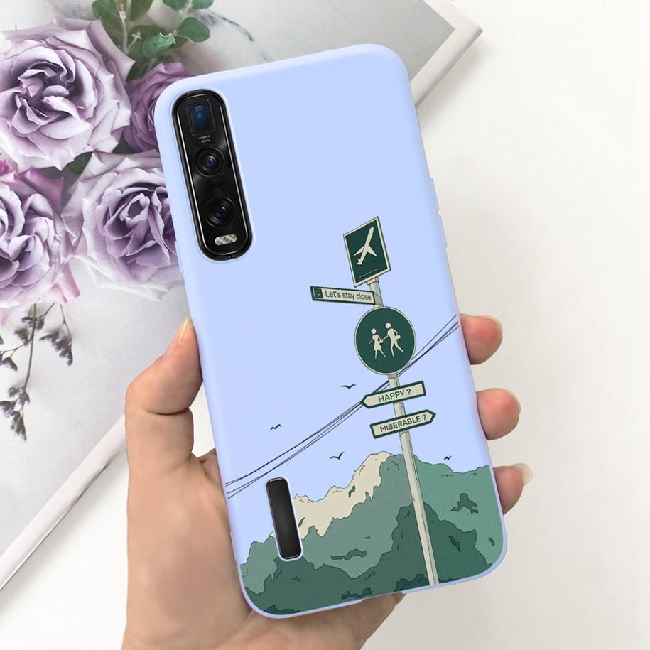 Чехол для OPPO Find X2 Pro Find X2 X 2 Pro CPH2025 Модный силиконовый чехол с рисунком Цветы Чехлы для телефона Для OPPO Find X2 Lite Neo X2Neo Capa