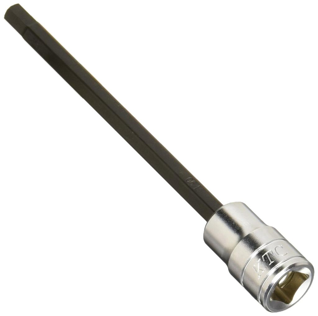 Kyoto Machinery Tools Long Hexagon Bit Socket 6mm BT306L (KTC) 9.5mm (3/8 inch)