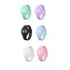 LED Digital Kids Smart Silicone Wristband Waterproof with Running Pedometer Silent Wristband Alarm Reminder Monitor Vibration