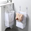 Washing Clothes Organizer Mesh Storage Punch Free Adhesive Hook Home Foldable Multifunctional