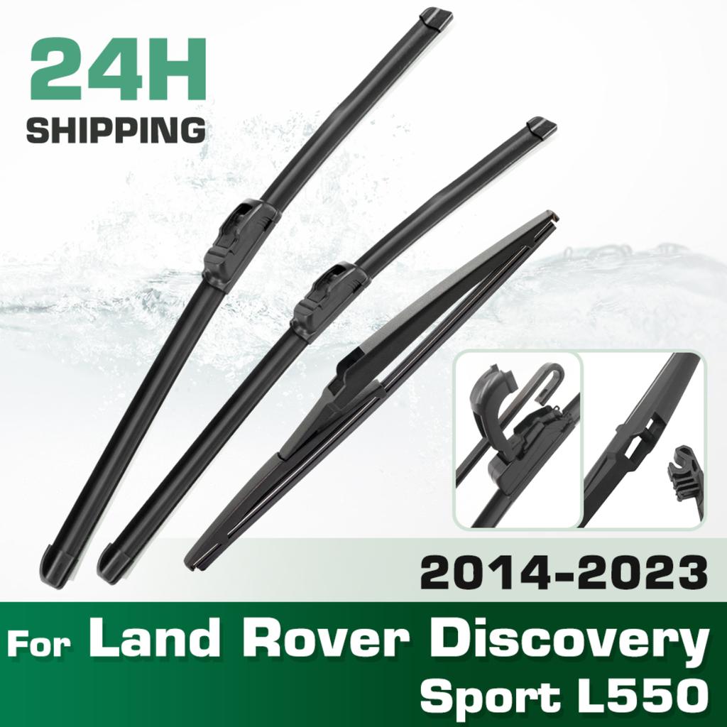 For Land Rover Discovery Sport L550 2014-2023 2015 2016 Wiper Front & Rear Wiper Blades Windshield Windscreen Window 26"+20"+12