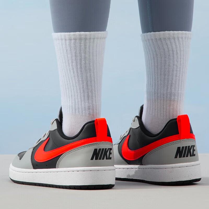 Nike Court Borough Low Bright Crimson GS DV5456-003