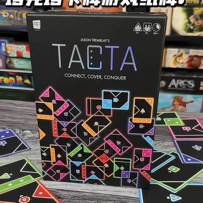 TACTA Карточная игра Быстрая стратегия Сопоставление форм Вечеринка Семья Досуг Собрание Настольные игры
