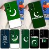 Чехол для телефона Oppo A18 A38 A78 A98 A96 A58 A17 A77 A80 A40 A60 A16 A76 A74 A94 A54 A15 A57S с флагом Пакистана