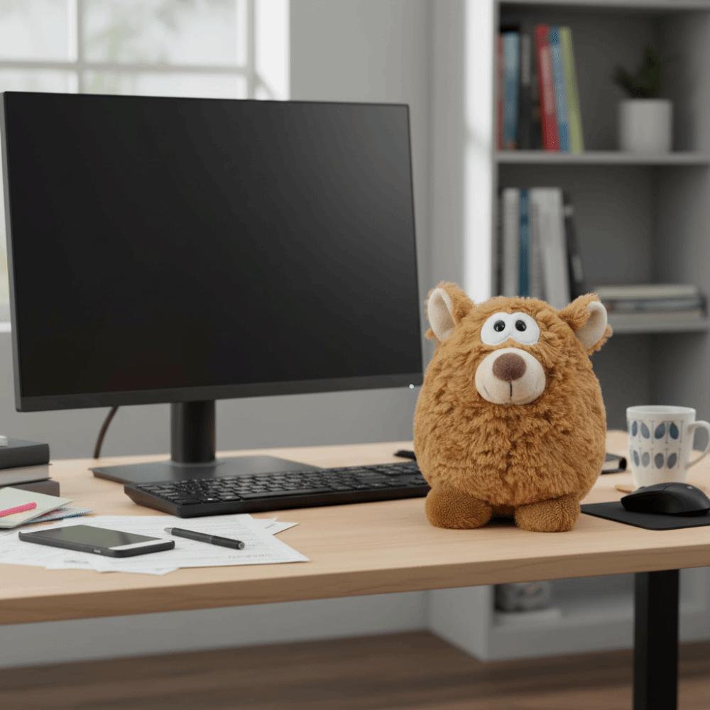 Collection Grey Wolf Plush Doll Soft Brown Bear Figurine Novelty Baby Goat Plush Toy Boys Girls