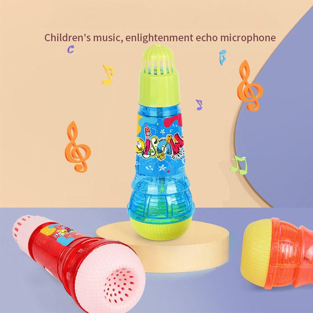 Multicolor Music Instrument Toys Plastic Singing Song Toy Creative Kids Echo Microphone Children