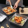 Air Fryer Rack Stainless Steel Grilling Rack Anti-Rust Reusable Baking Trays for Airfryer Oven Home Kitchen Gadgets