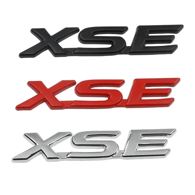 dclky10 3D Metal SE XSE Logo Rear Trunk Emblem Badge Decals Sticker For Toyota Camry Sienna Highlander Corolla Car Styling Accessories