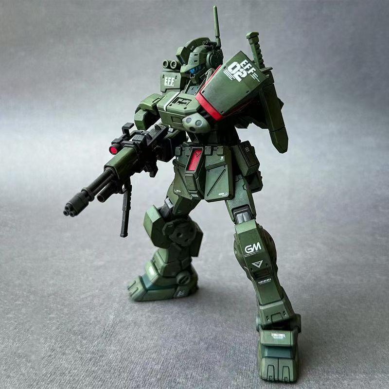 XFS HG 1/144 RGM-79S GM Spartan Набор для сборки Коллекция Сборка Подвижные Фигурки Действия Робот Фигурка Модель Игрушка для Детей Подарки