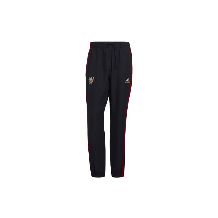 adidas Баскетбольные брюки Cny Don Print Loose для мужчин, черные GN5377