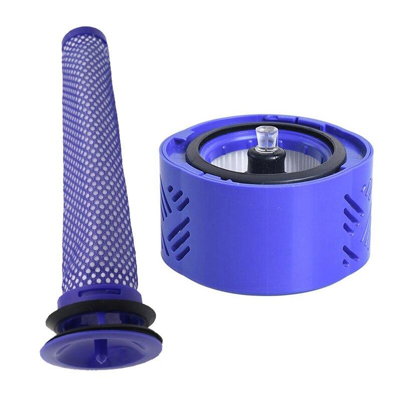 Для Dyson v6 v7 v8 v10 HEPA-фильтр перед двигателем, моющийся фильтр, замок переключателя, полный набор сменных аксессуаров для пылесоса