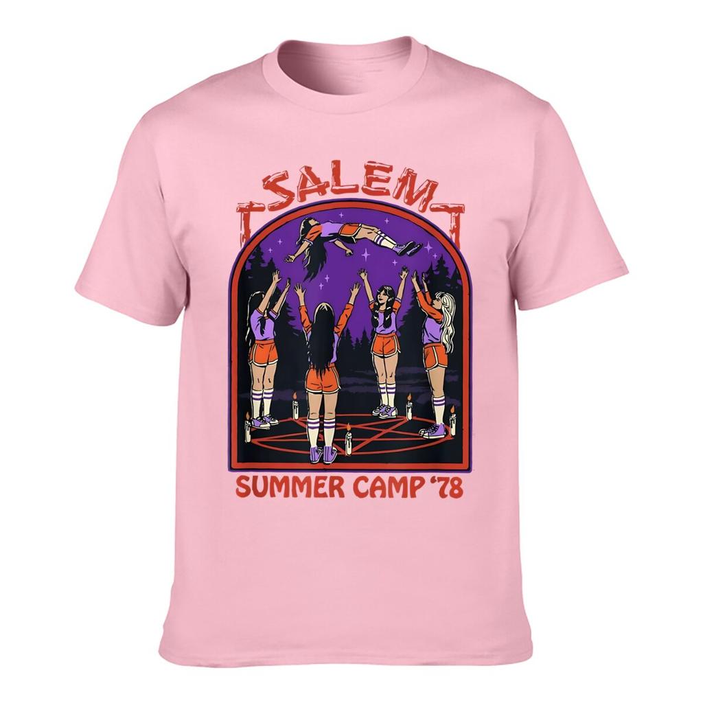 Футболка Steven Rhodes Salem Summer Camp '78 Retro с черным юмором