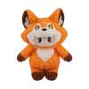 Мягкий и приятный плюшевый брелок-рюкзак Красная лиса и кукла хаски для детей