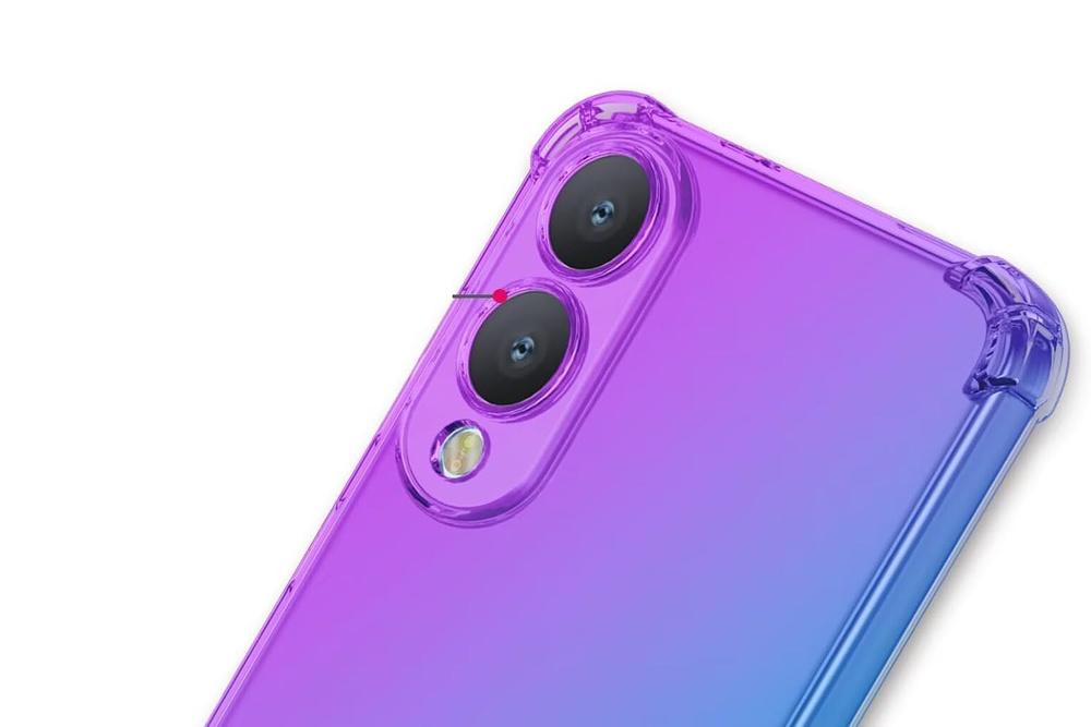 Samsung Galaxy S25 Edge Case, Gradient Dropproof, Purple/Blue