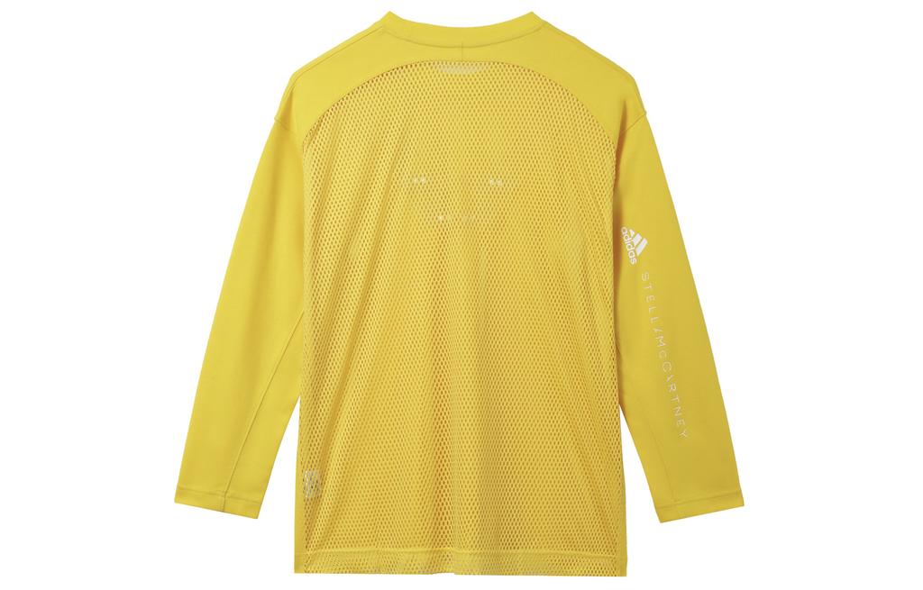 adidas Женская желтая футболка с опущенными плечами GT9449