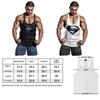 Versatile Gym Fitness Stringer Tank Top For Men In Cotton Blend Material