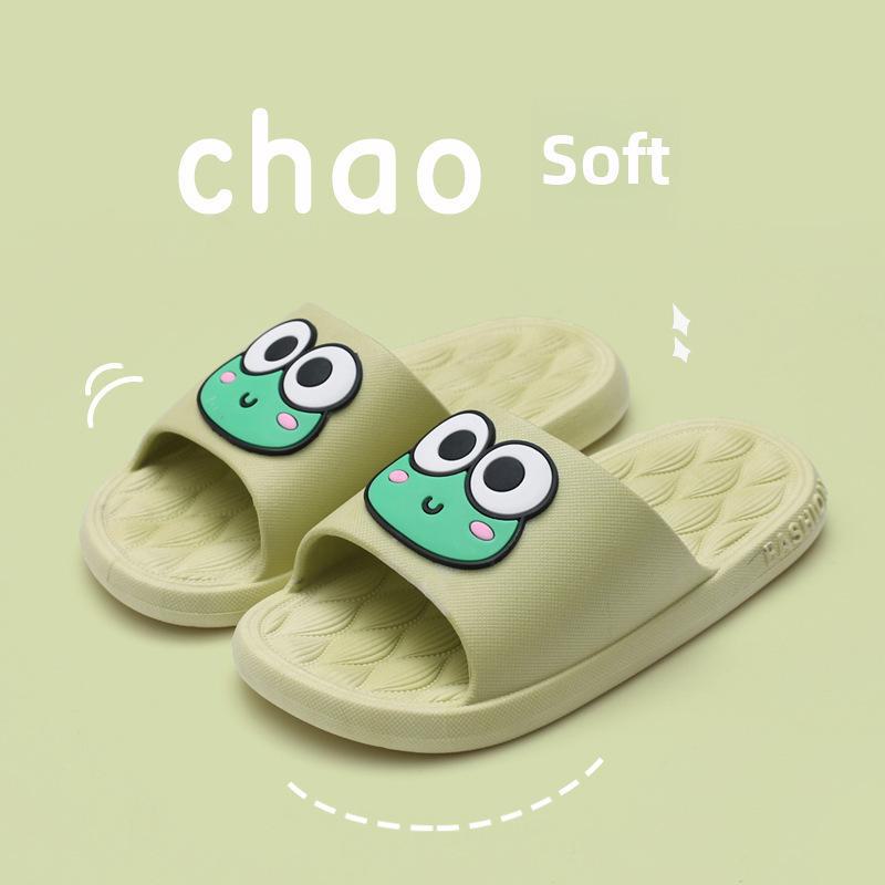 Летние детские тапочки с мультяшным принтом: Милые сандалии для дома и улицы для мальчиков и девочек