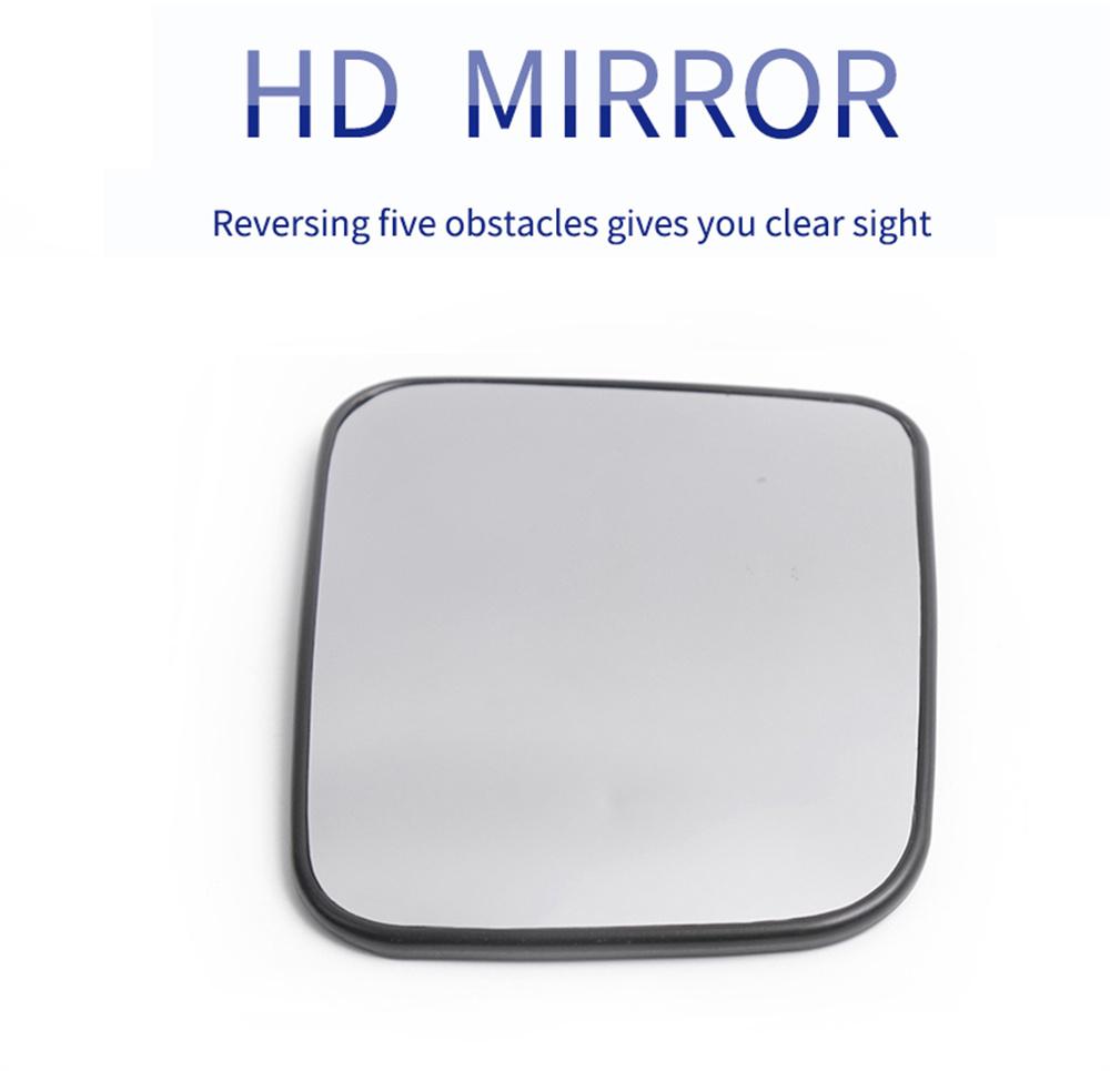 180mmx145mm Right Side Heated Convex Mirror Lens Glass For PATROL Y61 1997-2013