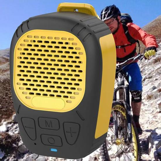 Носимая Bluetooth-совместимая колонка Clear Sound IP56 Водонепроницаемая универсальная магнитная клипса беспроводная портативная колонка