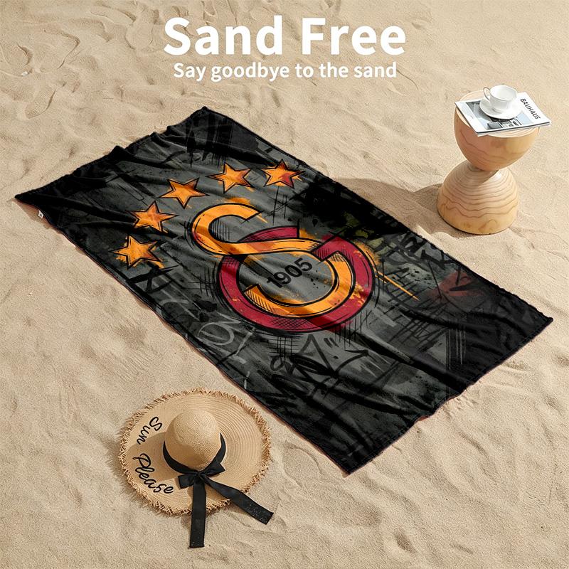 Galatasaray Beach towels also serve as bath towels summer essential a musthave for the outdoors the beach and the pool