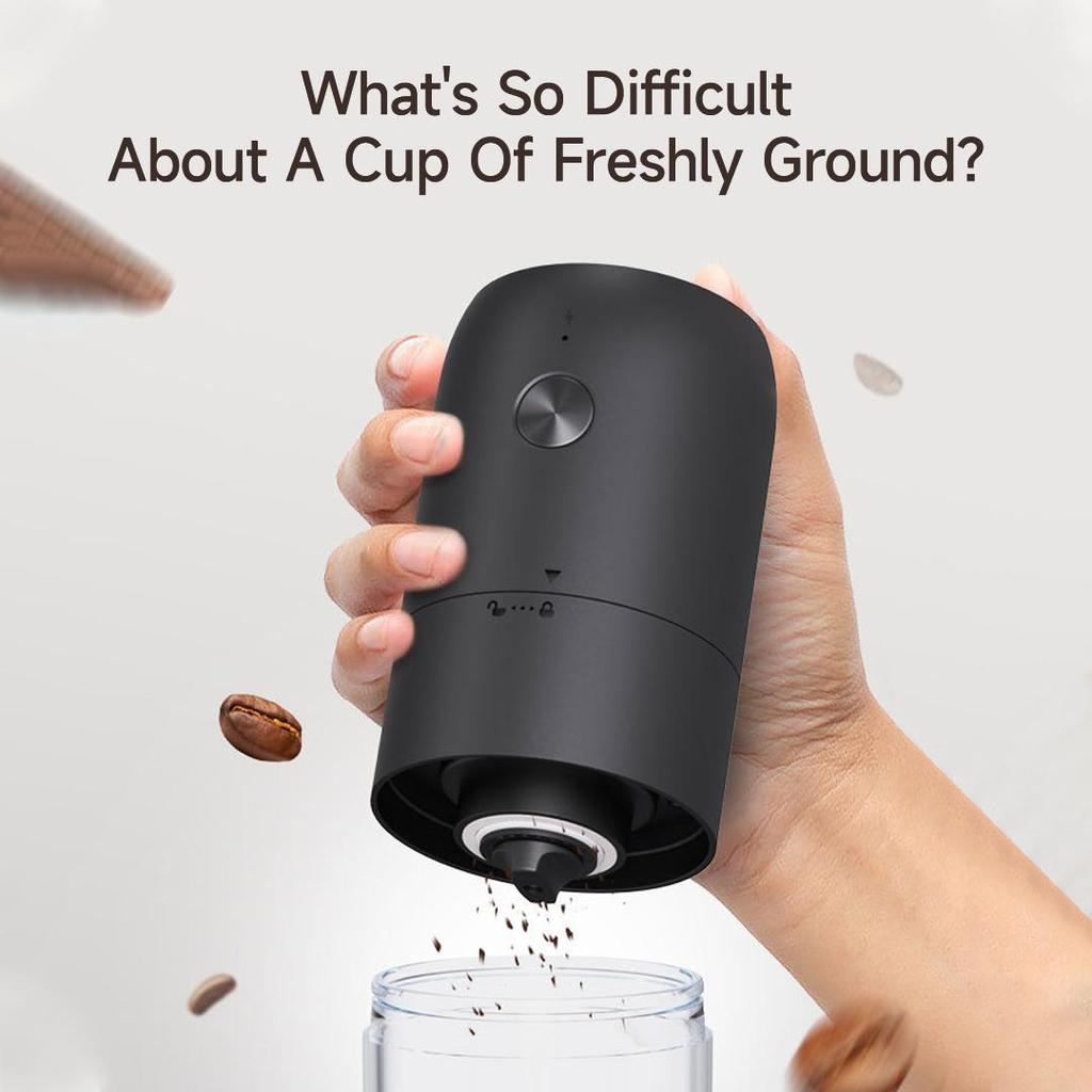 Xiaomi KLT портативная кофемолка электрическая USB перезаряжаемая домашняя уличная профессия регулируемая помол кофе в зернах для кухни