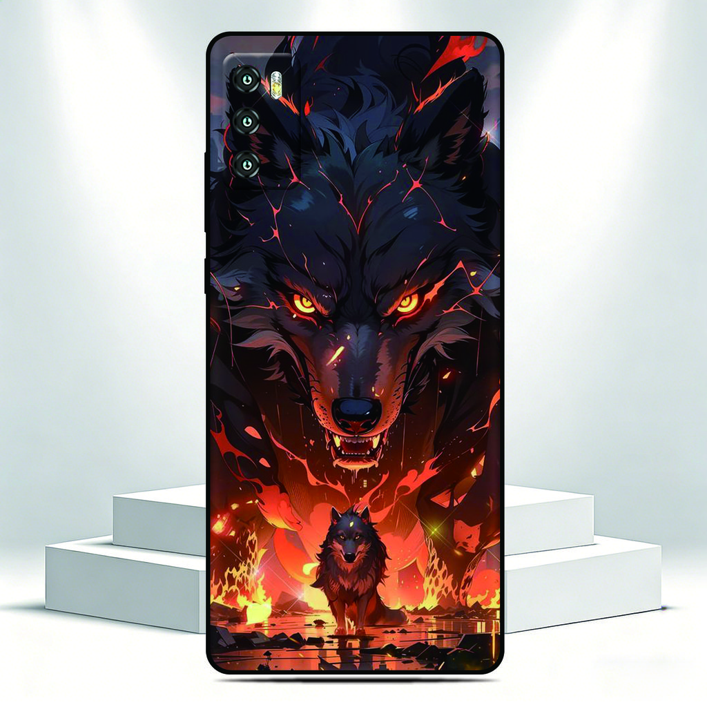 Wolf Animal Soft Phone Case For Doogee Note 56X 56 58 N55 N60 59 Pro Plus DIY Personalized Custom Picture Image Back Cover