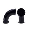 Black Plastic Curved Speaker Port Subwoofer Bass for Reflex Inverted Tube for Loudspeaker Sound Box 36/47/66mm Inner Hol