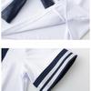 Cute Japanese Girls Cosplay School College Student Uniform Role Play Costume Women Mini Skirts and Blouse Set Lingerie