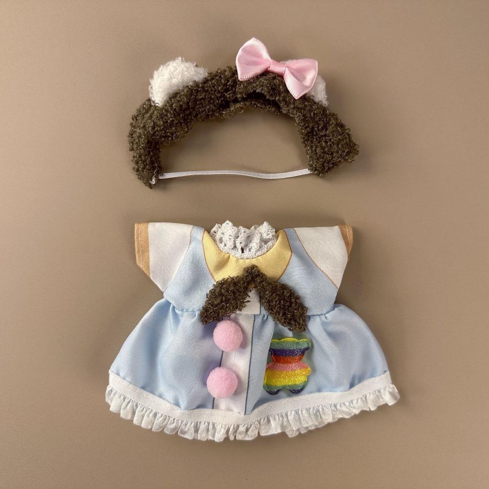 Doll Accessories 1/6 BJD Doll Dress 22cm Doll Doll Rompers Set Doll Changing Clothing Sweet Girl