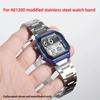 AE1200 Ремешок из нержавеющей стали Для часов Casio Маленький квадратный 3299 AE-1200WH/1300WH W-218 AE 1200 металлический ремешок Браслет наручный 18 мм