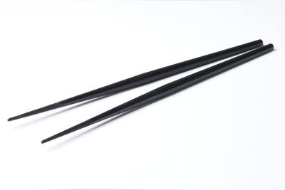 MT-Torimatsu Octagonal Chopsticks with Raised Tips, Black, 22.5cm, Made In Japan