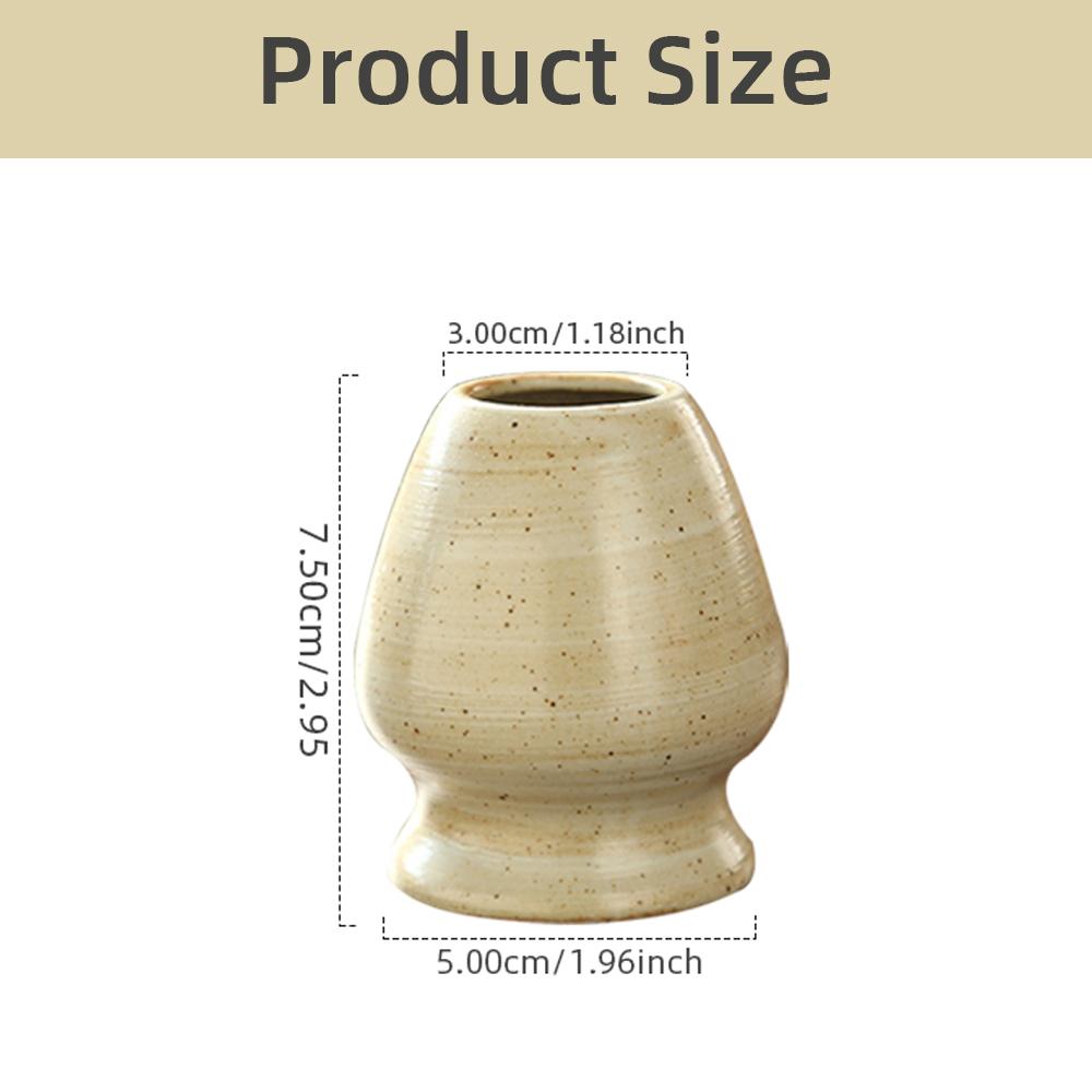 Японский керамический держатель для зеленого чая матча, часен, чайный сервиз, подставка, чаша, бамбуковый венчик, щетки, держатель для чайных принадлежностей