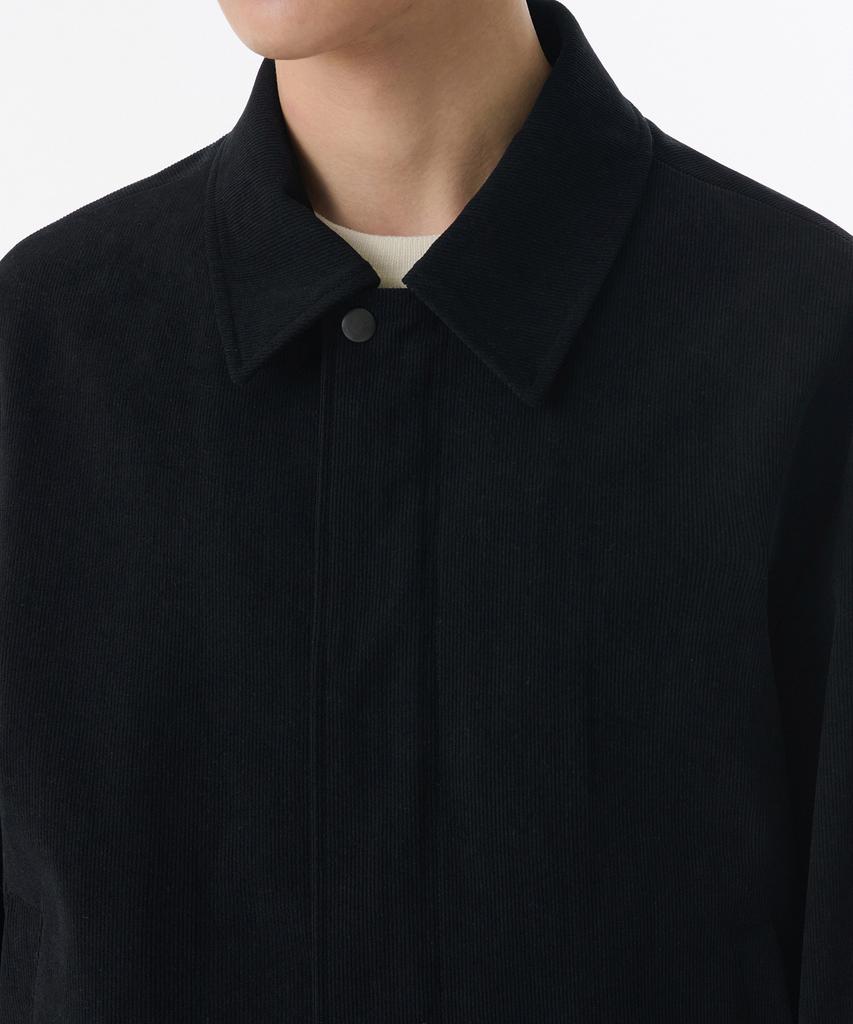 Musinsa Standard 14W Corduroy Minimal Blouson Jacket [Black]