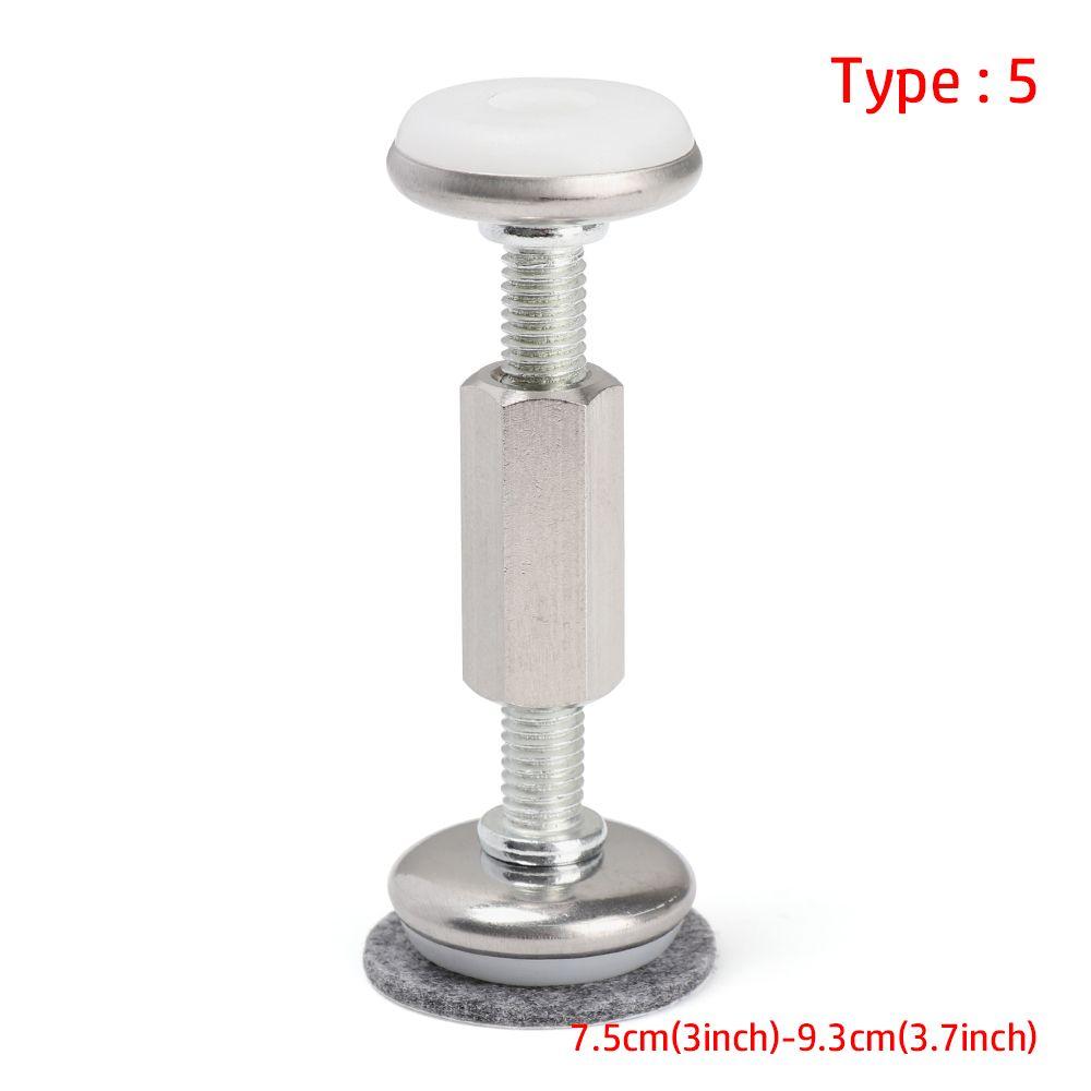 Ударопрочный Резьбовой Телескопический Настенный Защитный Каркас Кровати Фиксированная Прикроватная Поддержка Фурнитура Крепежные Элементы