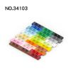 20 шт. Детали MOC 34103 Пластина модифицированная 1x3 с 2 шипами Совместимые кубики DIY Сборка Строительные блоки Частицы Детская головоломка Игрушка