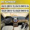 Interior Inner ide Door Handle Right Left Pair For Hyundai Santa Fe 2007-2012