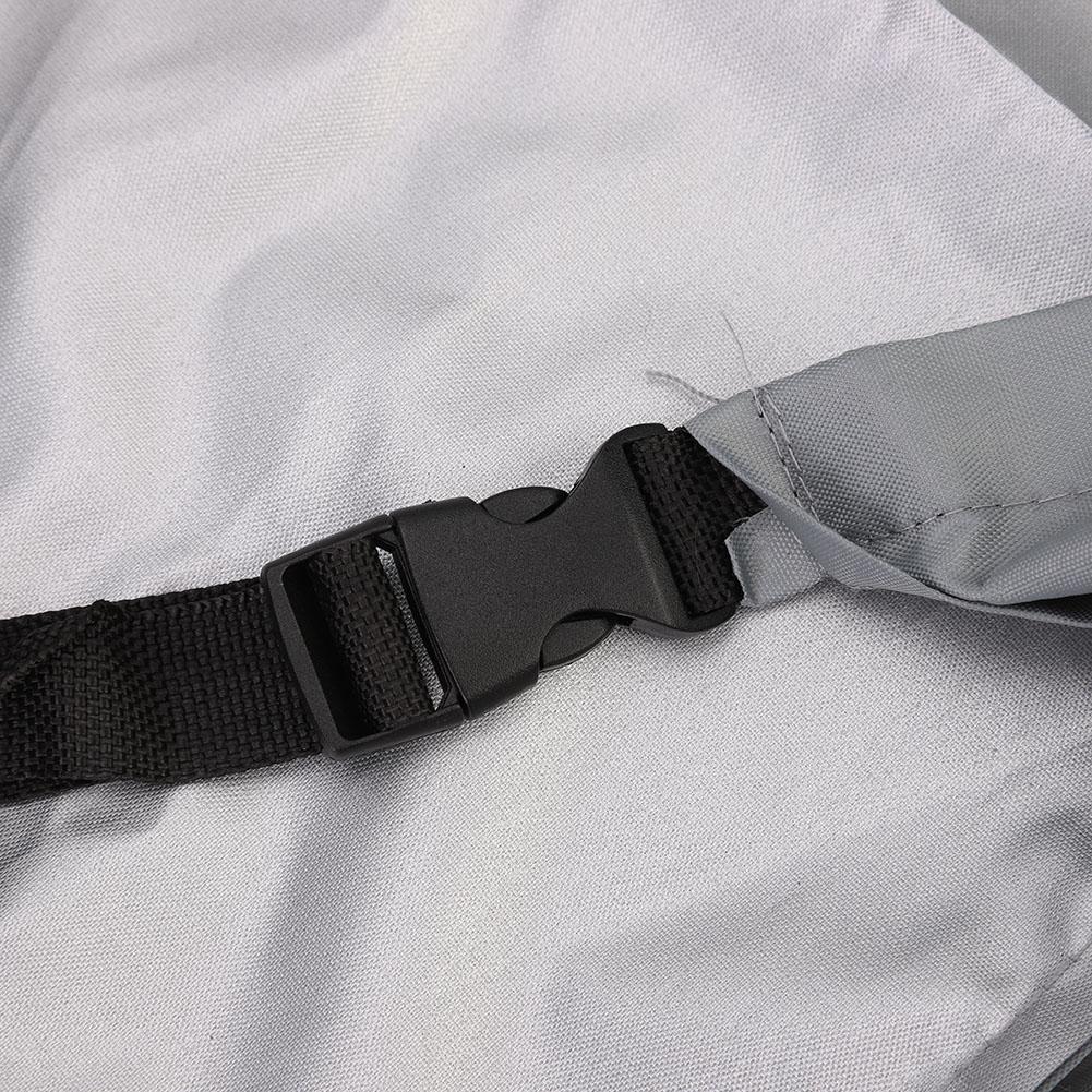 Открытый сад патио водонепроницаемый пылезащитный чехол для электрогенератора защита (серый)