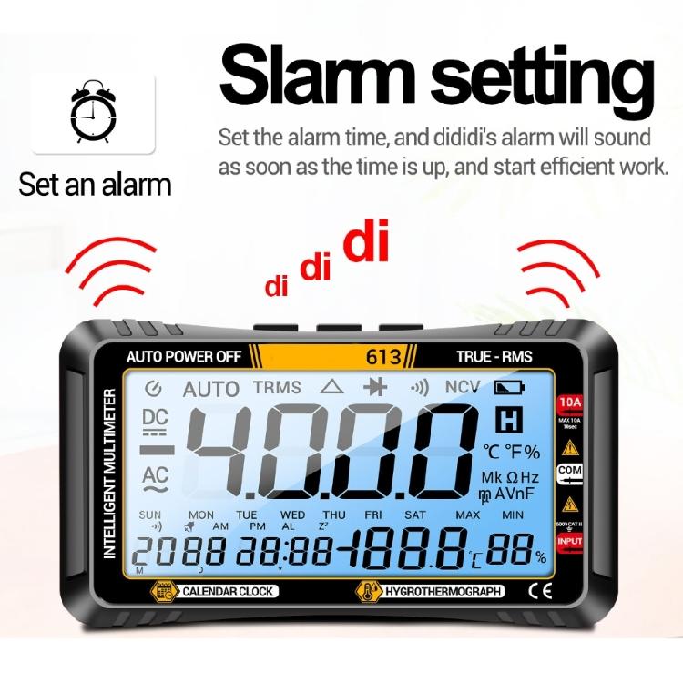 Ohmmeter Voltmeter with Backlit 4000 CountsDigital Multimeter Voltage Current Tester Multi Tester