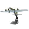 NUOTIE Flying Fortress Memphis Bell Bomber Металлическая модель Военная модель Fairchild Republic Литая модель самолета для коллекции 1144 B-17F