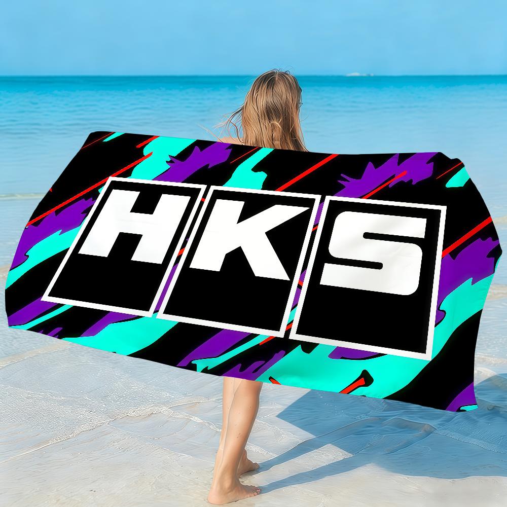 Модные быстросохнущие пляжные полотенца H-HKS подходят для бассейнов, кемпинга, йоги и спортзала